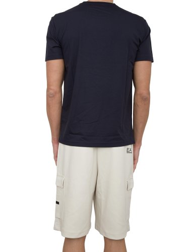 Мужская футболка  EA7 EMPORIO ARMANI T-SHIRT BLU