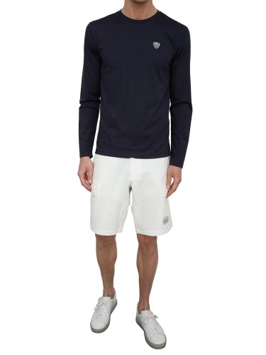 Мужская футболка  EA7 EMPORIO ARMANI T-SHIRT BLU