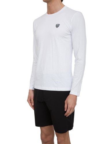 Мужская футболка  EA7 EMPORIO ARMANI T-SHIRT BIANCO