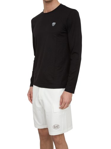 Мужская футболка  EA7 EMPORIO ARMANI T-SHIRT NERO