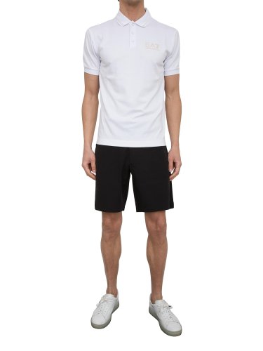 Чоловічі повсякденні шорти EA7 EMPORIO ARMANI SHORTS NERO