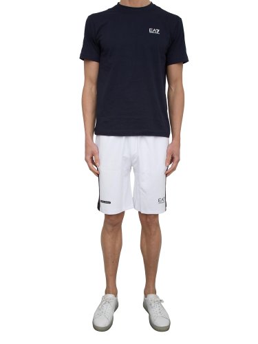 Мужские спортивные шорты EA7 EMPORIO ARMANI SHORTS BIANCO