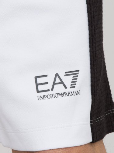 Мужские спортивные шорты EA7 EMPORIO ARMANI SHORTS BIANCO