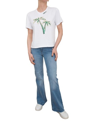 Жіноча футболка LIU JO T-shirt BIANCO