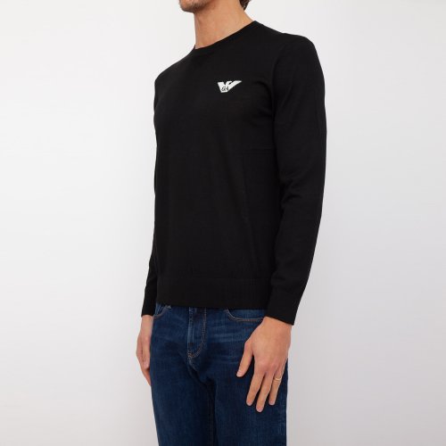 Чоловічий светр EMPORIO ARMANI PULLOVER NERO