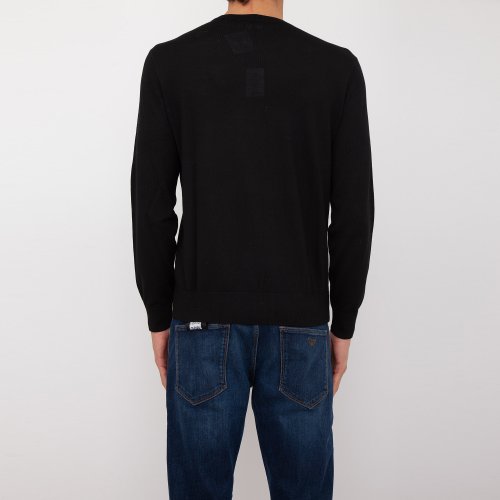 Чоловічий светр EMPORIO ARMANI PULLOVER NERO