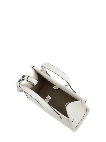 Женская сумка с ручками K.LAGERFELD  k/skuare sm tote grainy BIANCO