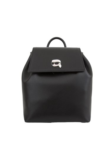 Женский рюкзак K.LAGERFELD k/ikonik 2.0 leather fl bp pin NERO
