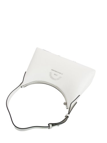 Женская сумка с ручками K.LAGERFELD rsg metal sp shb crinkle BIANCO