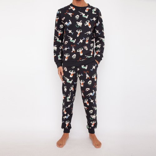 Чоловічі спортивні штани MOSCHINO UNDERWEAR PANTALONE TUTA