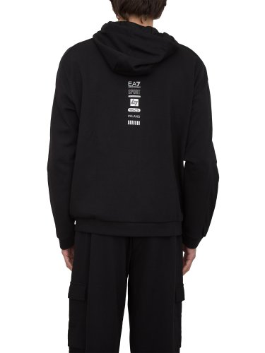 Мужская толстовка EA7 EMPORIO ARMANI SWEATSHIRT NERO