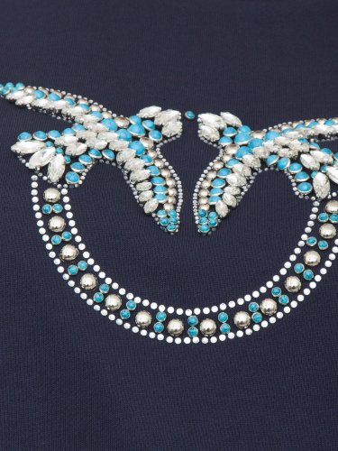 Женская толстовка PINKO FELPA BLU