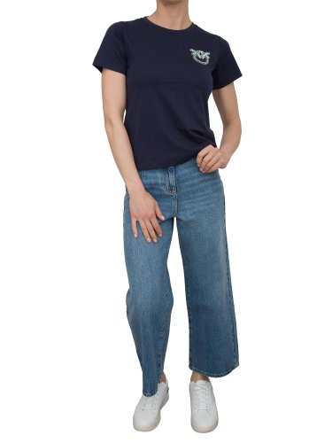 Жіноча футболка  PINKO T-SHIRT BLU