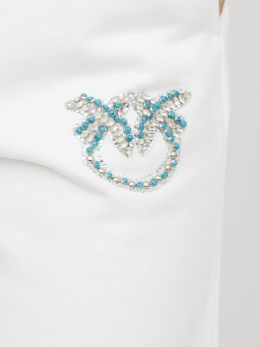 Жіночі спортивні штани PINKO PANTALONE FELPA BIANCO