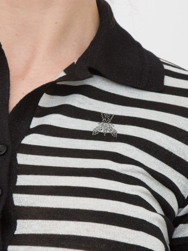 Женская футболка  PATRIZIA PEPE MAGLIA/KNIT BICOLOR