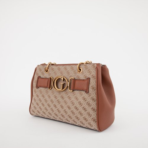 Жіноча сумка з ручками GUESS JEANS FLAP CUOIO