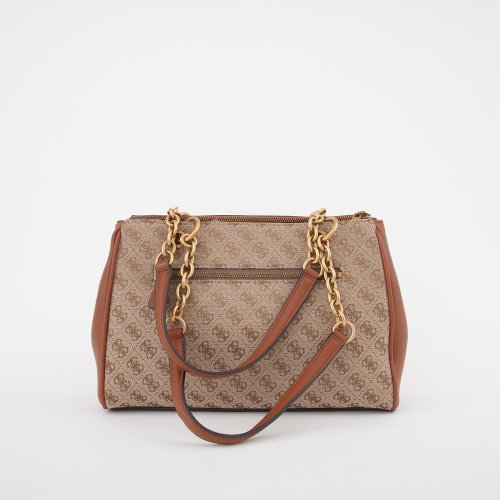 Жіноча сумка з ручками GUESS JEANS FLAP CUOIO