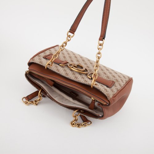 Жіноча сумка з ручками GUESS JEANS FLAP CUOIO