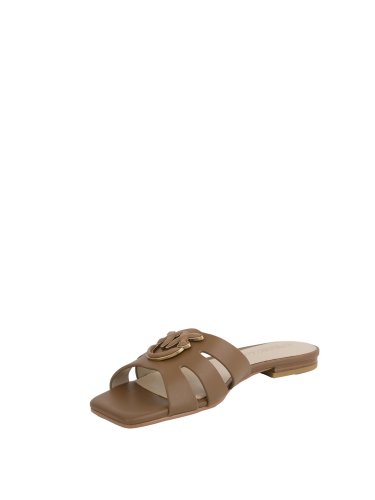 Жіночі шльопанці PINKO SLIPPER CUOIO