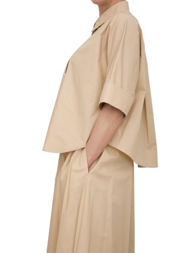Жіноча сорочка з коротким рукавом LIU JO  Camicia BEIGE