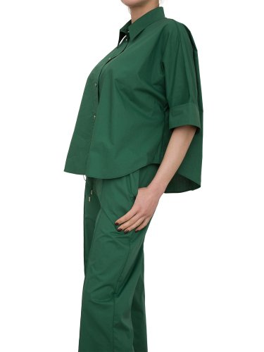 Женская рубашка с коротким рукавом LIU JO Camicia VERDE