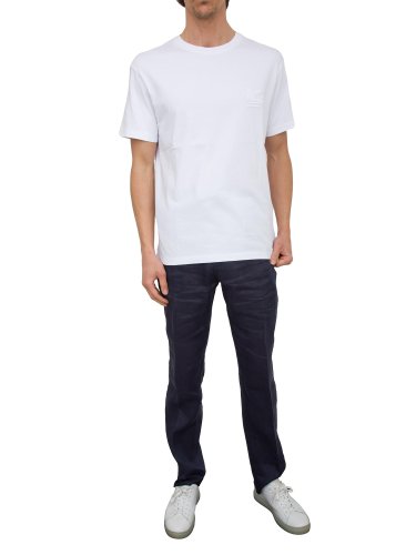 Мужская футболка ETRO T-SHIRT LOGO BIANCO
