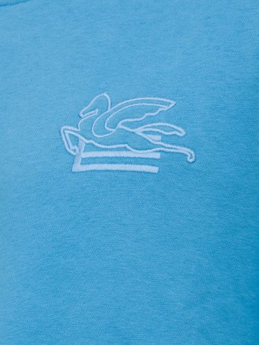 Мужская толстовка ETRO C-NECK SWEATSHIRT AZZURRO
