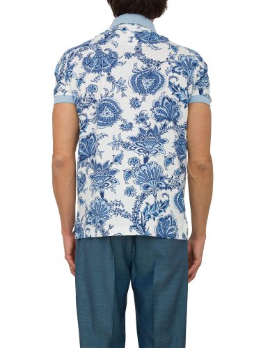 Мужское поло ETRO POLO ROMA CELESTE