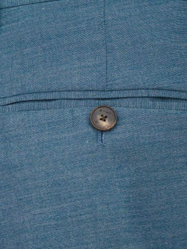 Мужские повседневные брюки ETRO TROUSERS SINGLE PLEAT AZZURRO