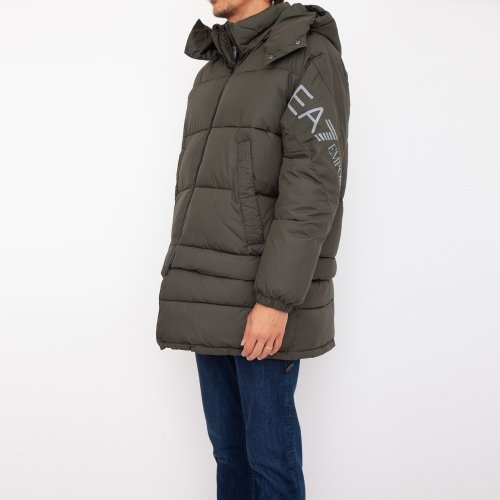 Мужская куртка EA7 EMPORIO ARMANI CABAN COAT VERDE