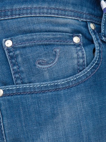 Чоловічі джинси JACOB COHEN PANT 5 PKT SUPER SLIM FIT NICK SLIM BLU DENIM
