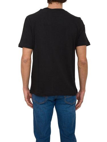 Мужская футболка JACOB COHEN  T-SHIRT GIROCOLLO COSTINA + TASCHINO NERO