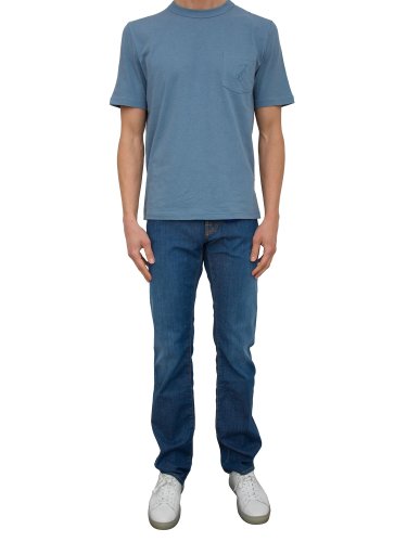 Мужские джинсы JACOB COHEN  PANT 5PKT REGULAR FIT EDUARD BLU DENIM