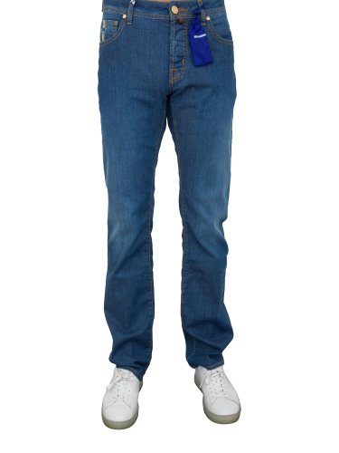 Мужские джинсы JACOB COHEN  PANT 5PKT REGULAR FIT EDUARD BLU DENIM