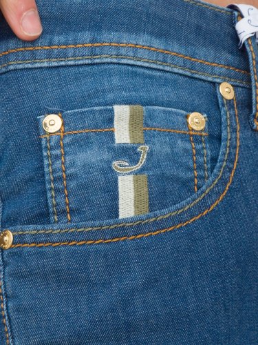 Мужские джинсы JACOB COHEN  PANT 5PKT REGULAR FIT EDUARD BLU DENIM