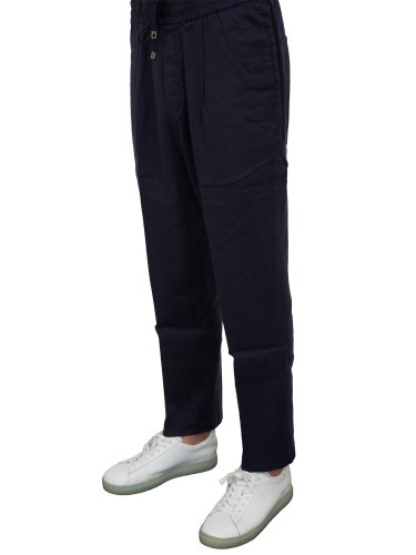 Мужские повседневные брюки JACOB COHEN PANTALONE LOW CARROT FIT DANIEL BLU