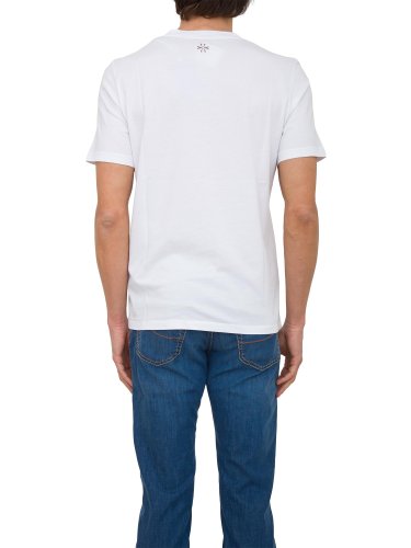 Чоловіча футболка JACOB COHEN T-SHIRT GIROCOLLO COSTINA BIANCO