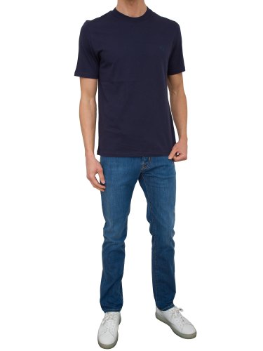 Мужская футболка JACOB COHEN T-SHIRT GIROCOLLO COSTINA BLU
