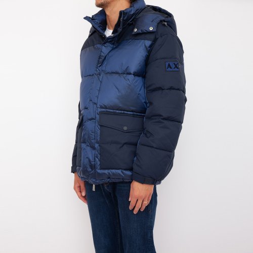Мужская куртка ARMANI EXCHANGE CABAN COAT BLU