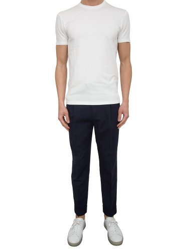 Мужские повседневные брюки PAOLO PECORA Pantalone Tessuto BLU