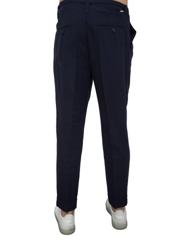 Мужские повседневные брюки PAOLO PECORA Pantalone Tessuto BLU