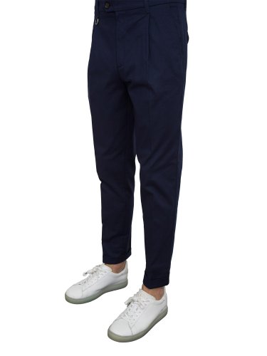 Мужские повседневные брюки PAOLO PECORA Pantalone Tessuto BLU