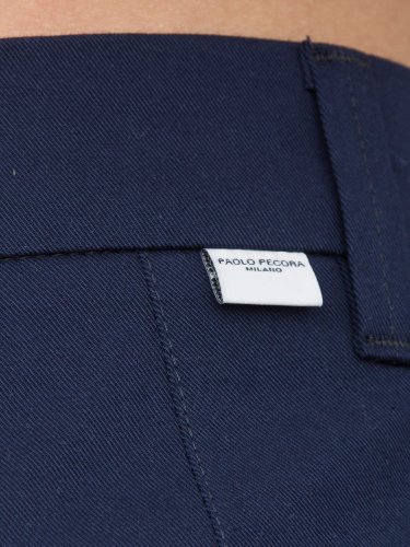 Мужские повседневные брюки PAOLO PECORA Pantalone Tessuto BLU