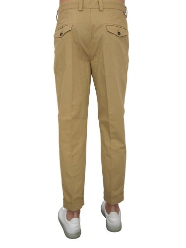 Мужские повседневные брюки PAOLO PECORA Pantalone Tessuto VERDE