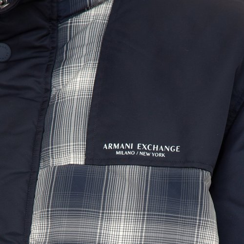 Мужская куртка ARMANI EXCHANGE BLOUSON JACKET BLU