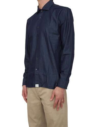 Мужская рубашка с длинным рукавом PEUTEREY SHIRTS BLU