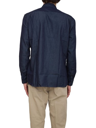 Мужская рубашка с длинным рукавом PEUTEREY SHIRTS BLU