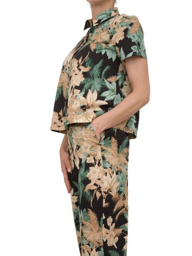 Женская рубашка с коротким рукавом EMME MARELLA Shirt FANTASIA