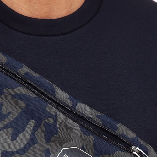 Мужская толстовка EMPORIO ARMANI SWEATSHIRT BLU