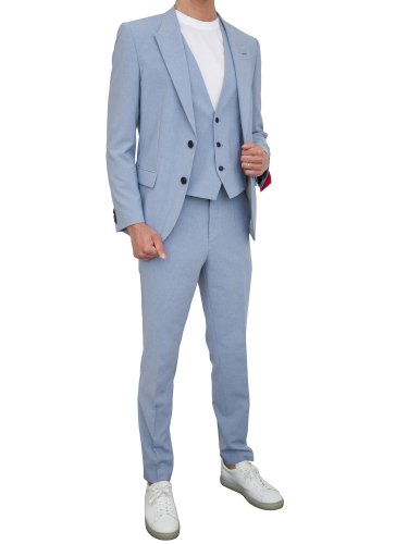 Чоловічий класичний костюм BOSS Suits AZZURRO